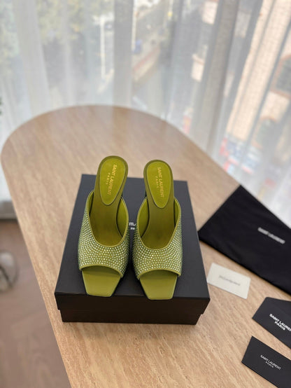 SL  Full-Diamond High Heel Sandals