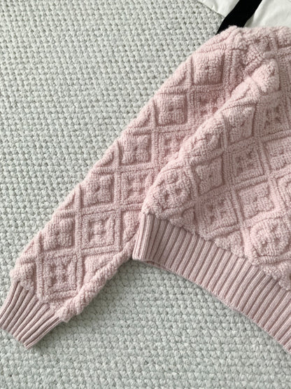 LV Women’s SK-II Cashmere & Wool Jacquard Terry Sweater Set