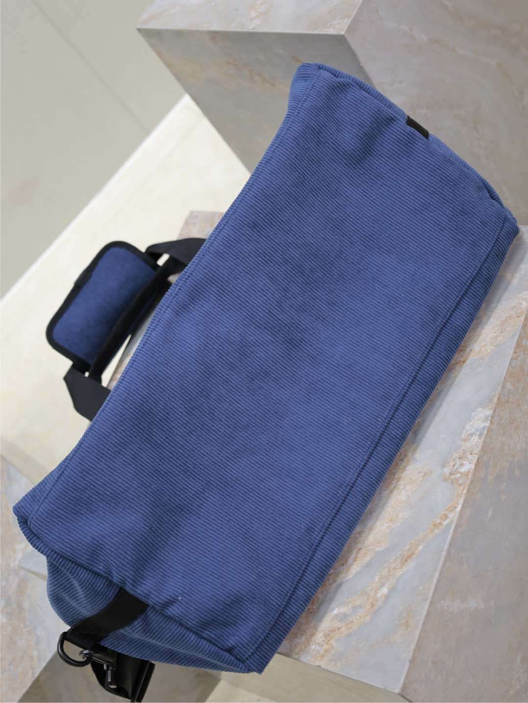 St Nuxx Logo-Embroidered Corduroy Duffle Bag