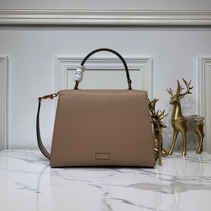 Val Small VSLING Grainy Calfskin Handbag