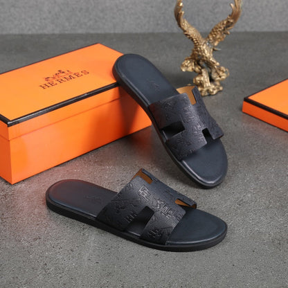 hm ORA Colorful Leather H Slippers