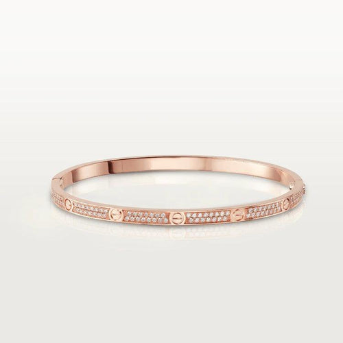 Love Bracelet 3.65mm Diamond-paved